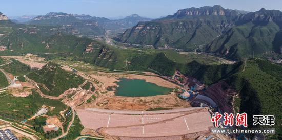 图为茅岭底水库全貌。赵万鹏 摄 图为茅岭底水库全貌。赵万鹏 摄