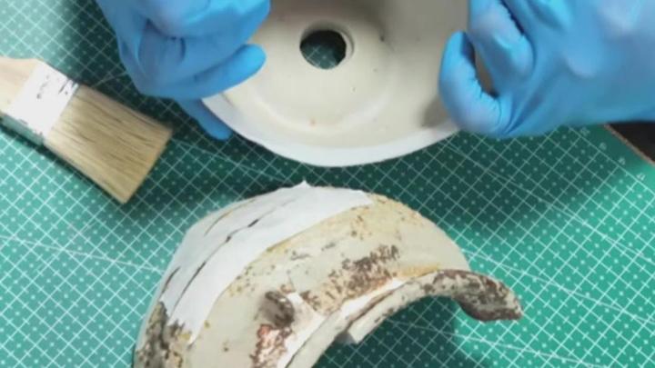 【砥砺奋进七十载 天山南北谱华章】新疆小小“文物修复师”：我是中华民族