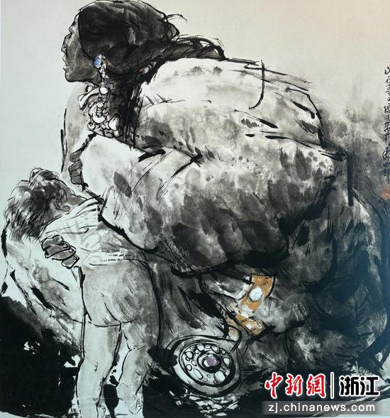 《母亲》是方增先画风上的一个转折点 作者供图