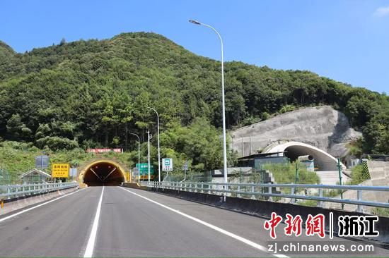 甬台温高速台州北段项目。浙交建设 供图 甬台温高速台州北段项目。浙交建设 供图