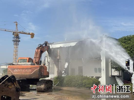 南山项目施工现场。徐懿荻 供图 南山项目施工现场。徐懿荻 供图