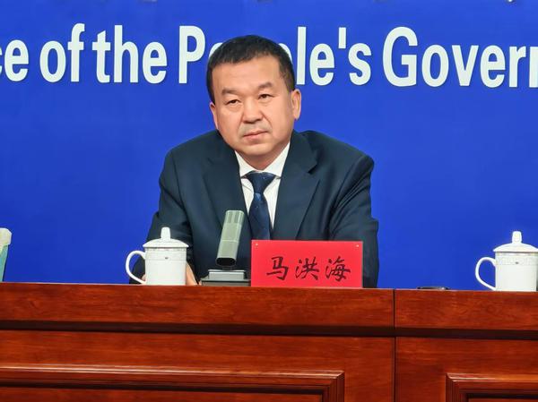 自治区文化和旅游厅厅长马洪海答记者问。