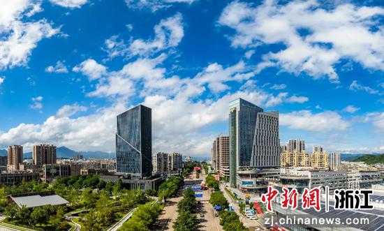 俯瞰丽水经开区。丽水经开区 供图