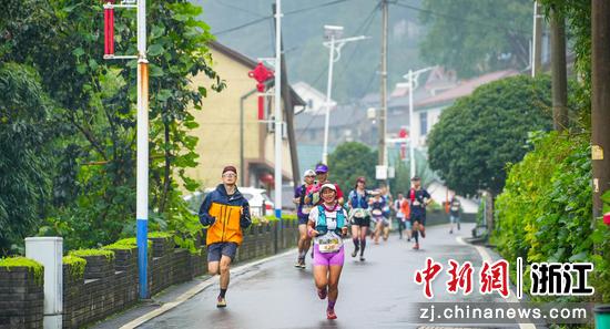 云上草原・2025安吉山川“两山”山地户外运动多项赛现场。山川乡供图