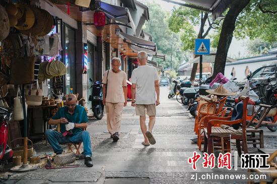 近日，杭州二十三坊一景。 （杭州上城区文商旅集团供图）