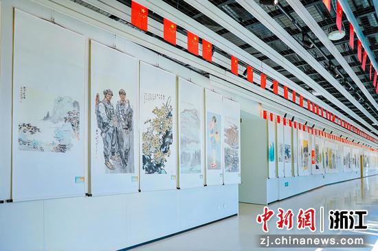 9月25日,展览现场。(主办方供图) 9月25日,展览现场。(主办方供图)