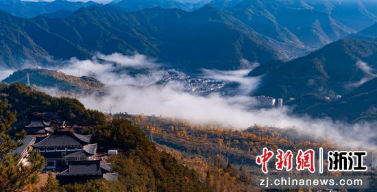 磐安深秋一景（资料图）。 陈春肖 摄