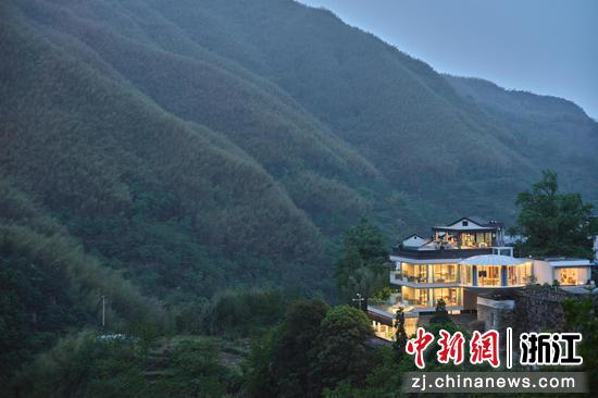 杭州乡村民宿一景。（资料图，杭州市文化广电旅游局供图）