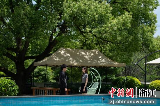 场景拍摄。武康街道供图 场景拍摄。武康街道供图