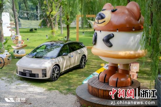 理想i6上市发布会浙江分会场。主办方供图 理想i6上市发布会浙江分会场。主办方供图