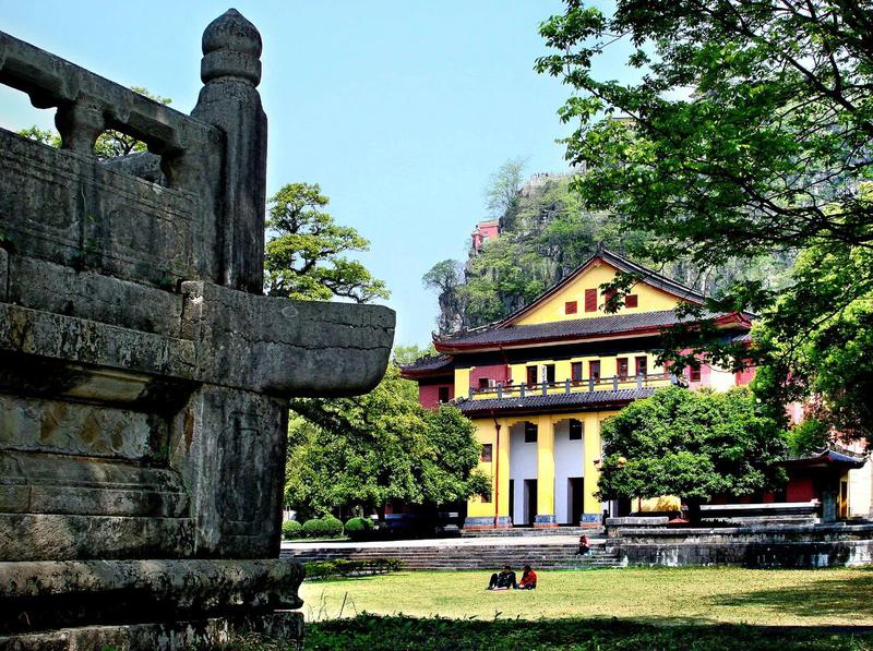 ▲国学堂,孙中山北伐三次演讲遗址(图片来源:桂林市委宣传部) ▲国学堂,孙中山北伐三次演讲遗址(图片来源:桂林市委宣传部)