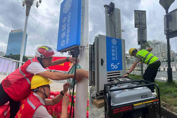 中国移动广西公司提前部署全周期筹备织密通信网。杨旺诗 摄 中国移动广西公司提前部署全周期筹备织密通信网。杨旺诗 摄