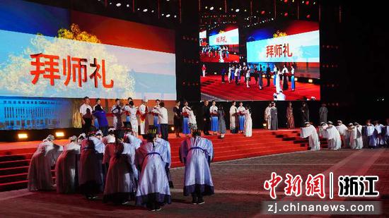 9月29日,新生开学典礼现场。(浙江旅游职业学院供图) 9月29日,新生开学典礼现场。(浙江旅游职业学院供图)