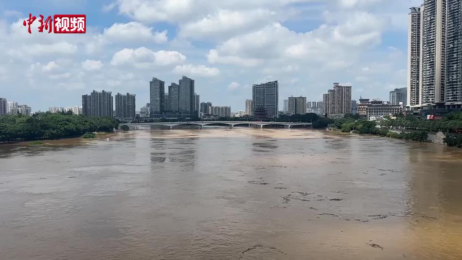 广西南宁受洪水影响部分区域进入紧急防汛期