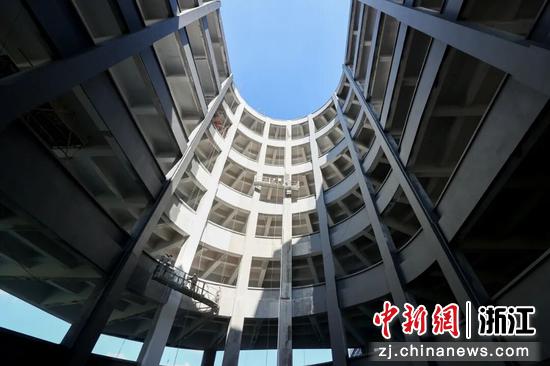 吴兴区项目建设现场。吴兴区传媒中心供图