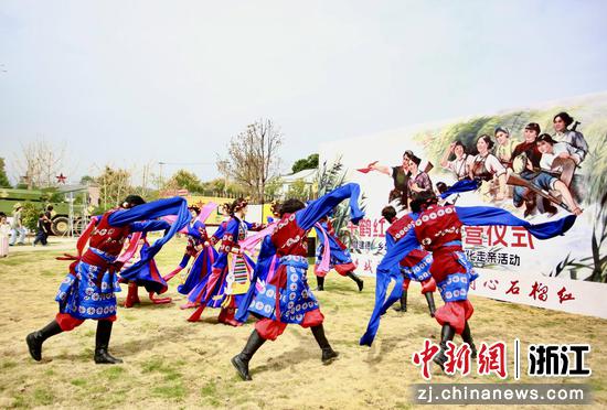 活动现场。梅城镇供图