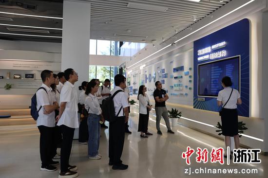 参观现场。浙高建公司 供图 参观现场。浙高建公司 供图