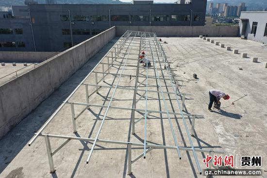 余庆屋顶分布式光伏项目。李宁 摄