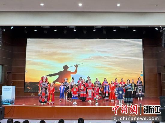 日前，第28届全国推广普通话宣传周活动现场。上虞区委统战部 供图