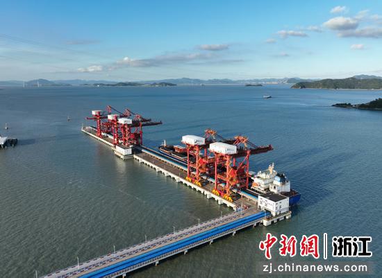 浙能乐电码头。徐慧慧 摄