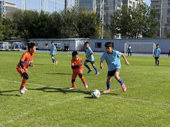 津和两地青少年友谊赛现场。李凌燕 摄2b
