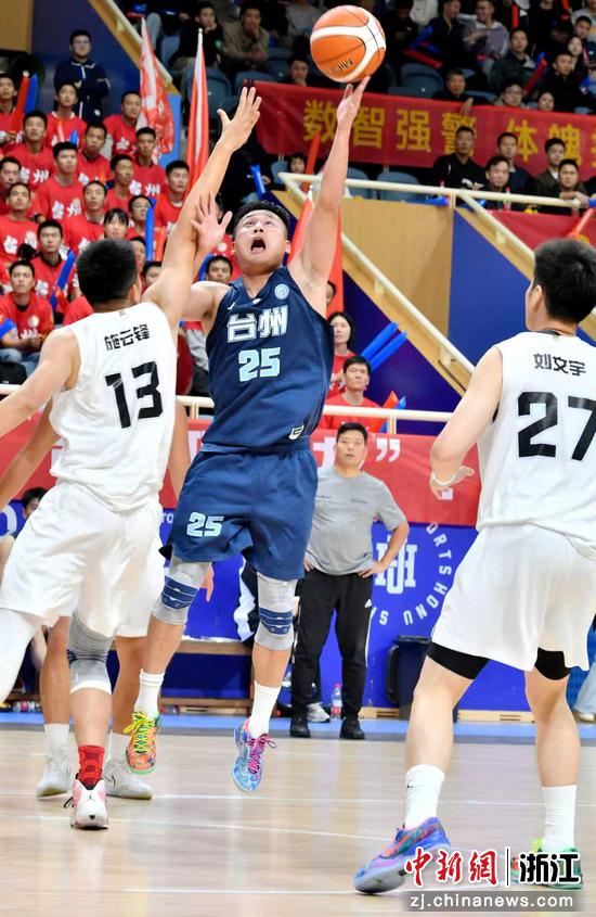 篮球比赛现场。浙江省公安厅供图