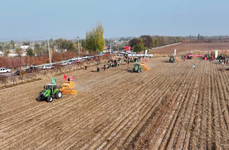 “废秆”变“金秆” 新疆昌吉州秸秆综合利用率超95%