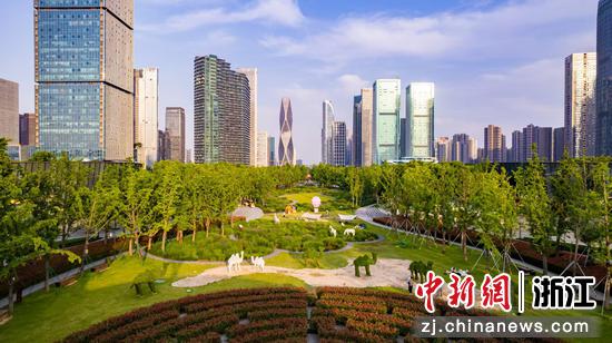 杭州钱江世纪城。钱江世纪城供图 杭州钱江世纪城。钱江世纪城供图