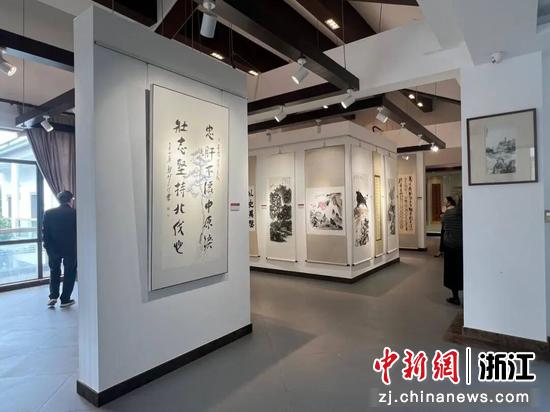 近日，展览现场。 （主办方供图）