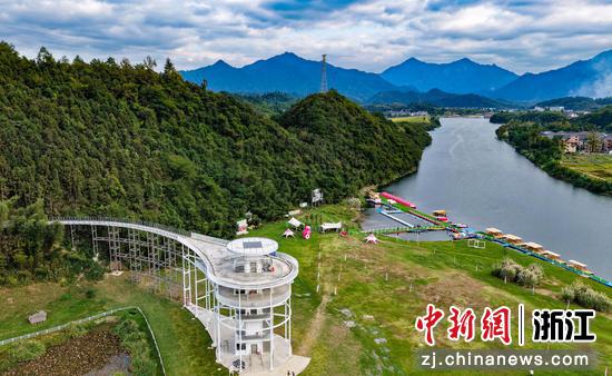 位于临安区的龙井村。杭州市生态环境局供图