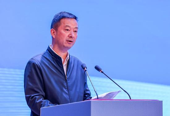 自治区中医药管理局综合处处长张宇致辞。许晓龙 摄