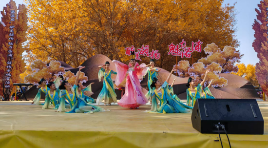 洛浦县文化馆民间艺人演出团表演古典舞《长相思》。