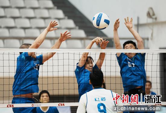 图为：比赛现场。中新社发 冯建华  摄