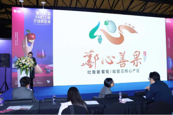 新疆农产品品牌建设与产销服务中心杨蕾蕾科长主题发言