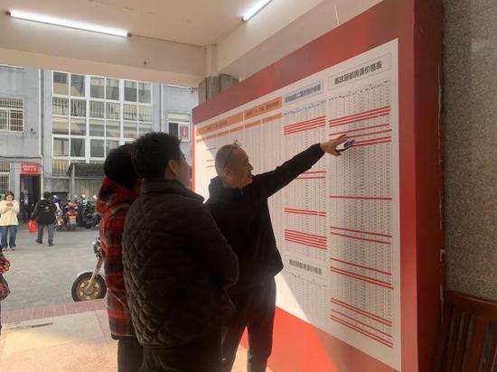 拆迁信息公开透明。