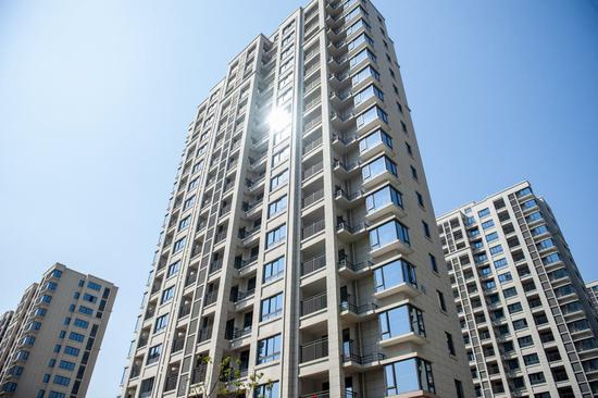 湾塘岚山的安置小区。