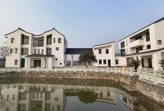 永旺村更新后的农房