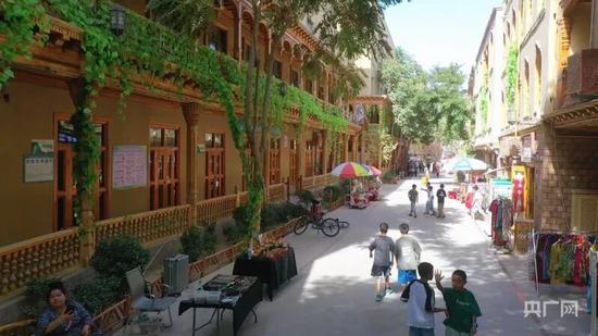 改造后的团城 （央广网记者丁安 摄）