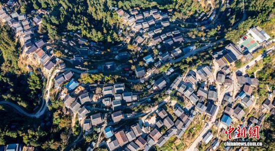 图为贵州省黔东南苗族侗族自治州从江县丙妹镇大歹村。罗京来 摄