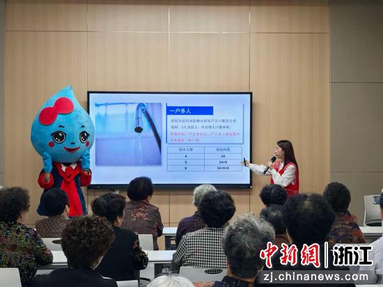 节水宣传。 温州市综合行政执法局 供图 节水宣传。 温州市综合行政执法局 供图