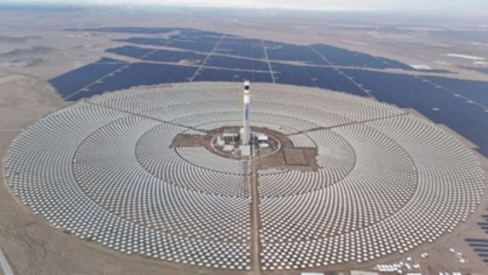 科技赋能绿色发展！博乐能源项目，戈壁上的环保标杆