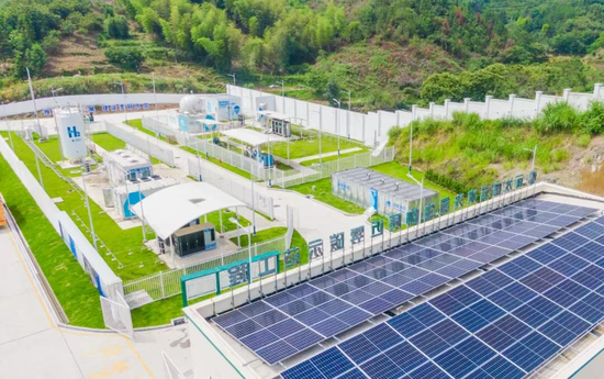 缙云水光氢生物质近零碳示范工程 摄/楼拓斌 缙云水光氢生物质近零碳示范工程 摄/楼拓斌