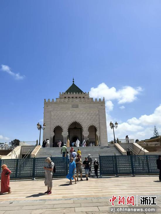 首都拉巴特穆罕默德五世陵墓 作者供图