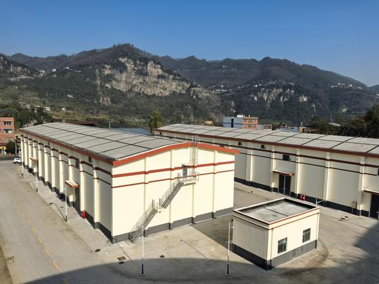 马临红梁收购仓库基地。王玺 摄 马临红梁收购仓库基地。王玺 摄