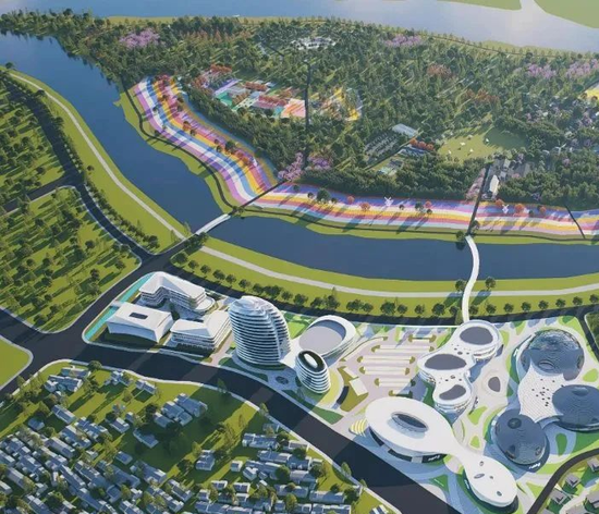 生态纳爱斯食品生产基地效果图 图源莲都发布