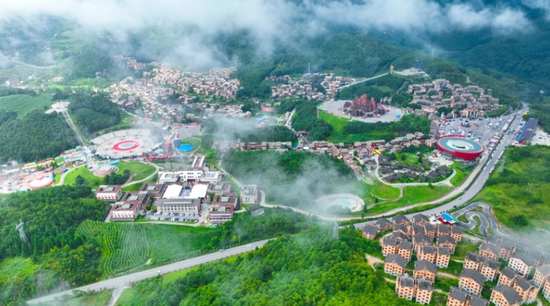 野玉海景区航拍 水城区委宣传部 供图