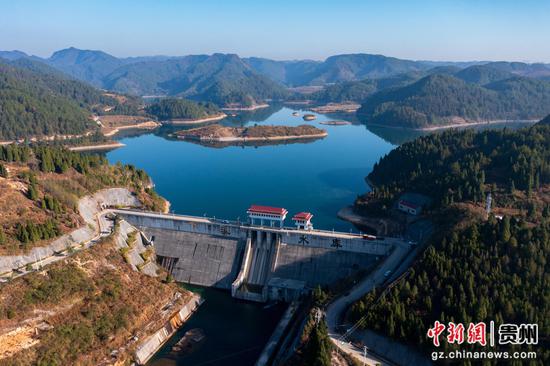 岑巩县大有镇下溪水库。杨云 摄