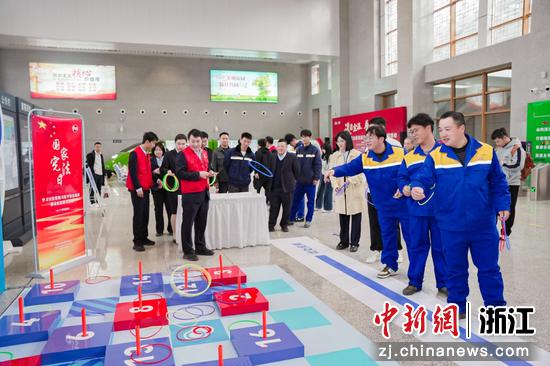 金温铁道公司“火车头”铁路法治基地。金温铁道公司 供图 金温铁道公司“火车头”铁路法治基地。金温铁道公司 供图