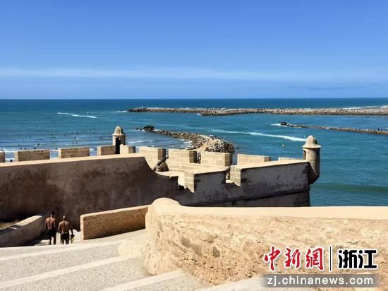 卡萨布兰卡海滨 作者供图