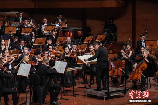 图为音乐会现场。中新社记者 瞿宏伦 摄 图为音乐会现场。中新社记者 瞿宏伦 摄